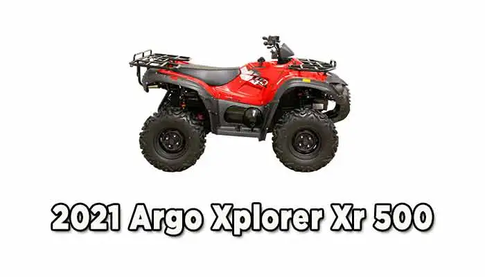 2021 Argo Xplorer Xr 500